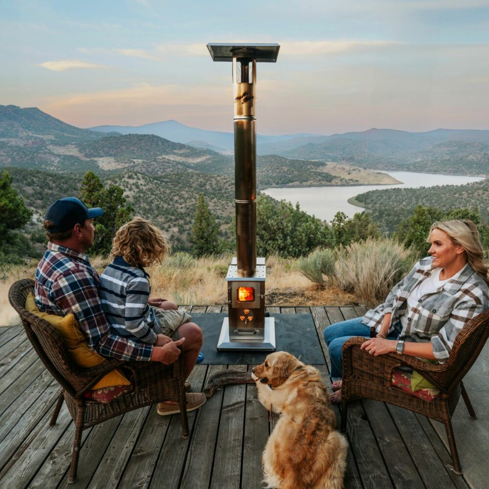 Lil’ Timber® Small Outdoor Fireplace – Now Available at Sundek of Charlotte