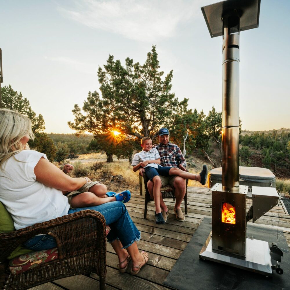 Lil’ Timber® Small Outdoor Fireplace – Now Available at Sundek of Charlotte