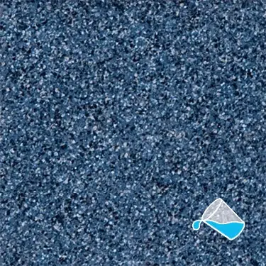 Mediterranean Blue ecoFINISH pool coating color sample