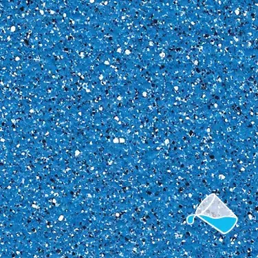 Pacific Blue ecoFINISH pool coating color sample